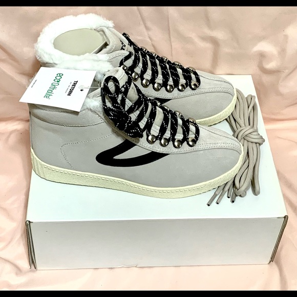 NEW Tretorn Eco Ortholite winter sneaker/boot size 5.5 - Picture 4 of 6